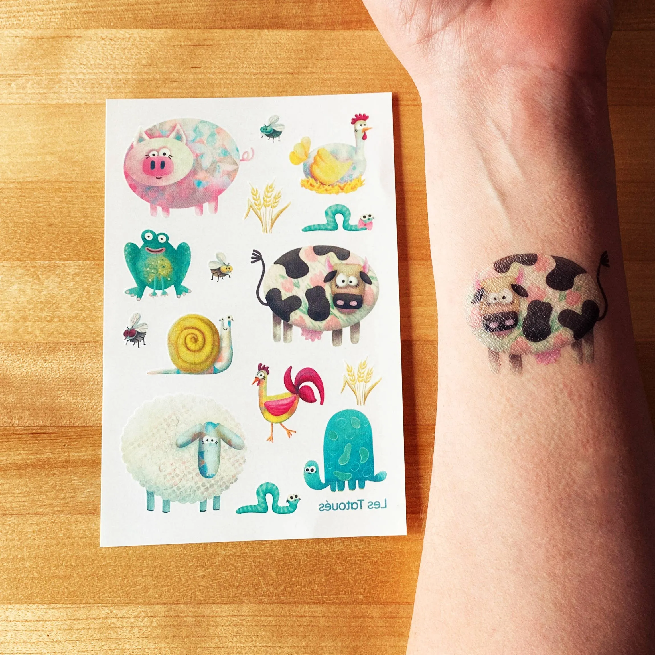 The little farm | Temporary Tattoos