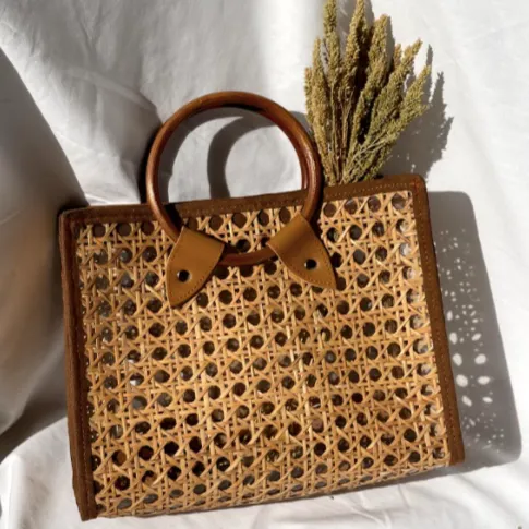 Theo Solihiya Hand Bag in Brown