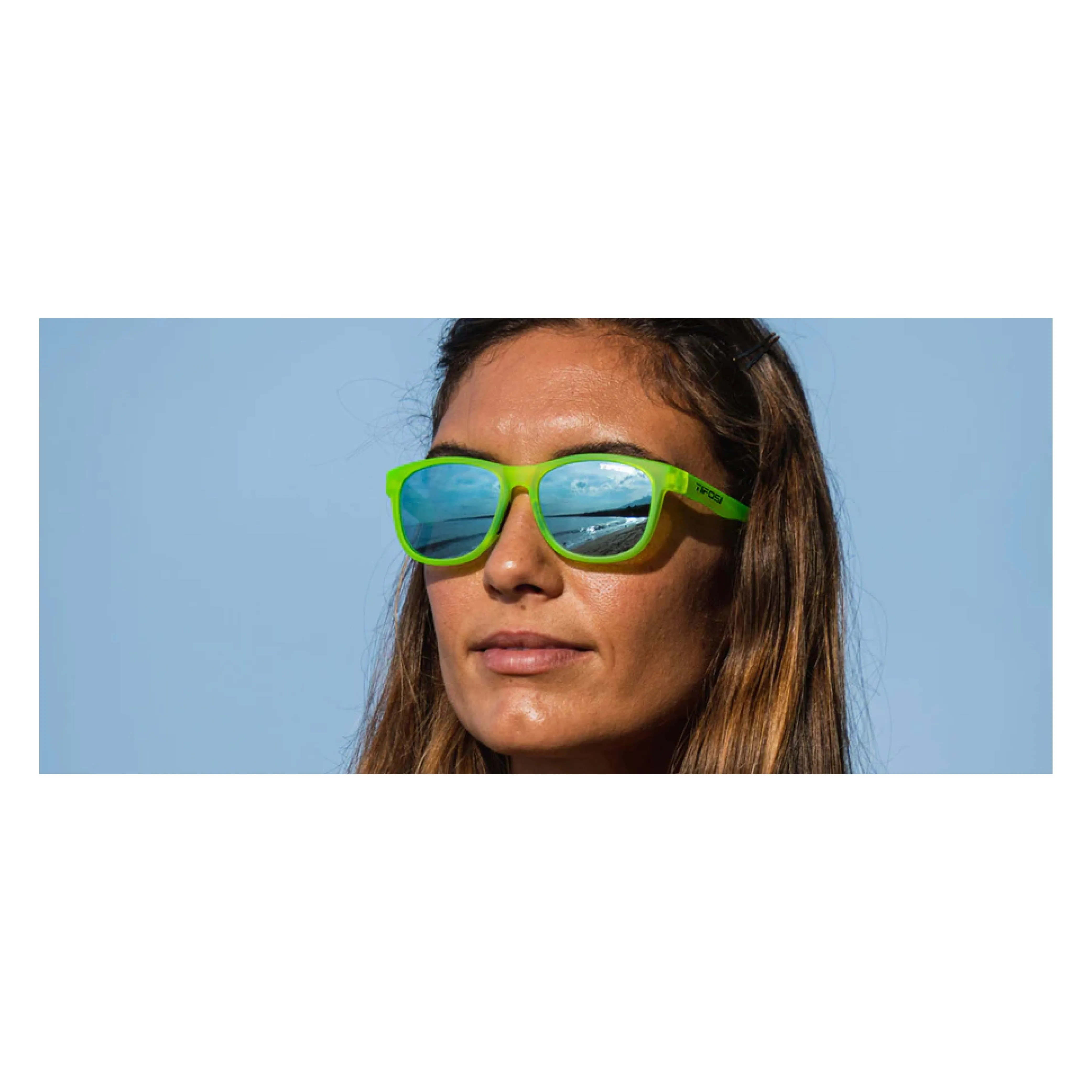 Tifosi Swank Sunglasses - Satin Electric Green