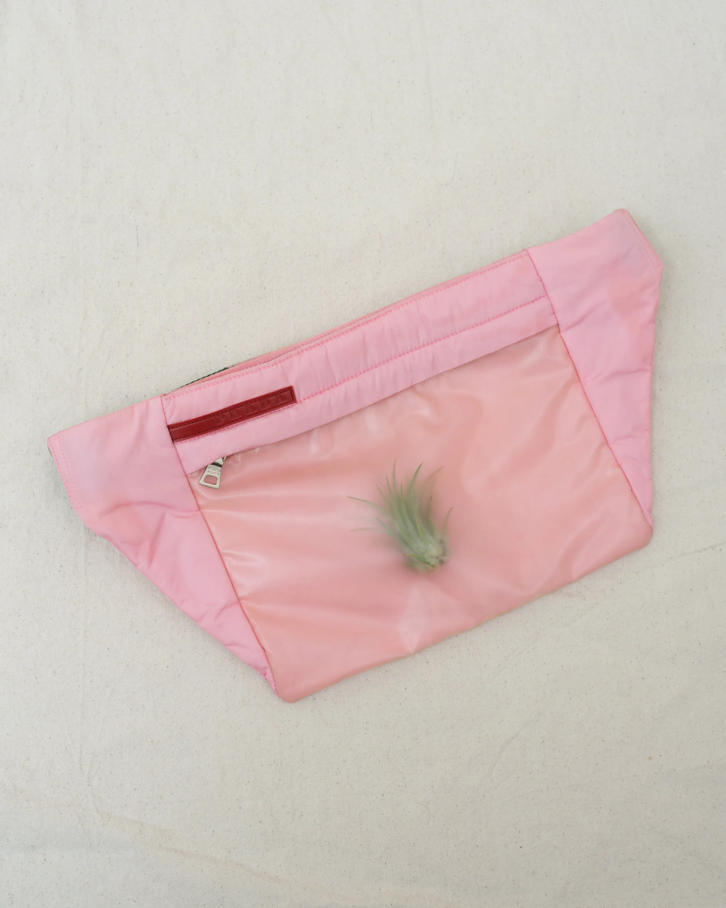 Vintage PRADA Blush Waist Bag