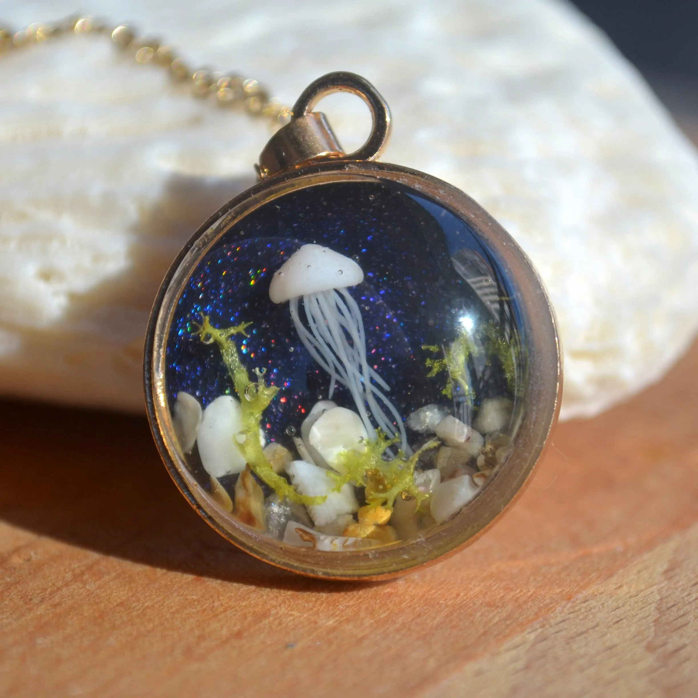 Wandering Jellyfish Necklace