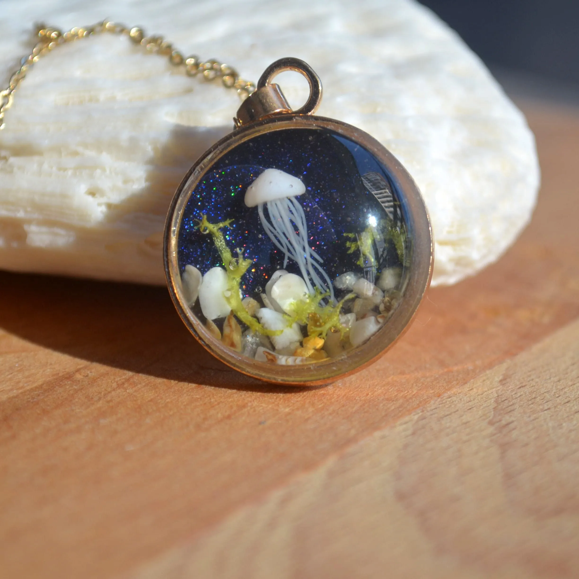 Wandering Jellyfish Necklace