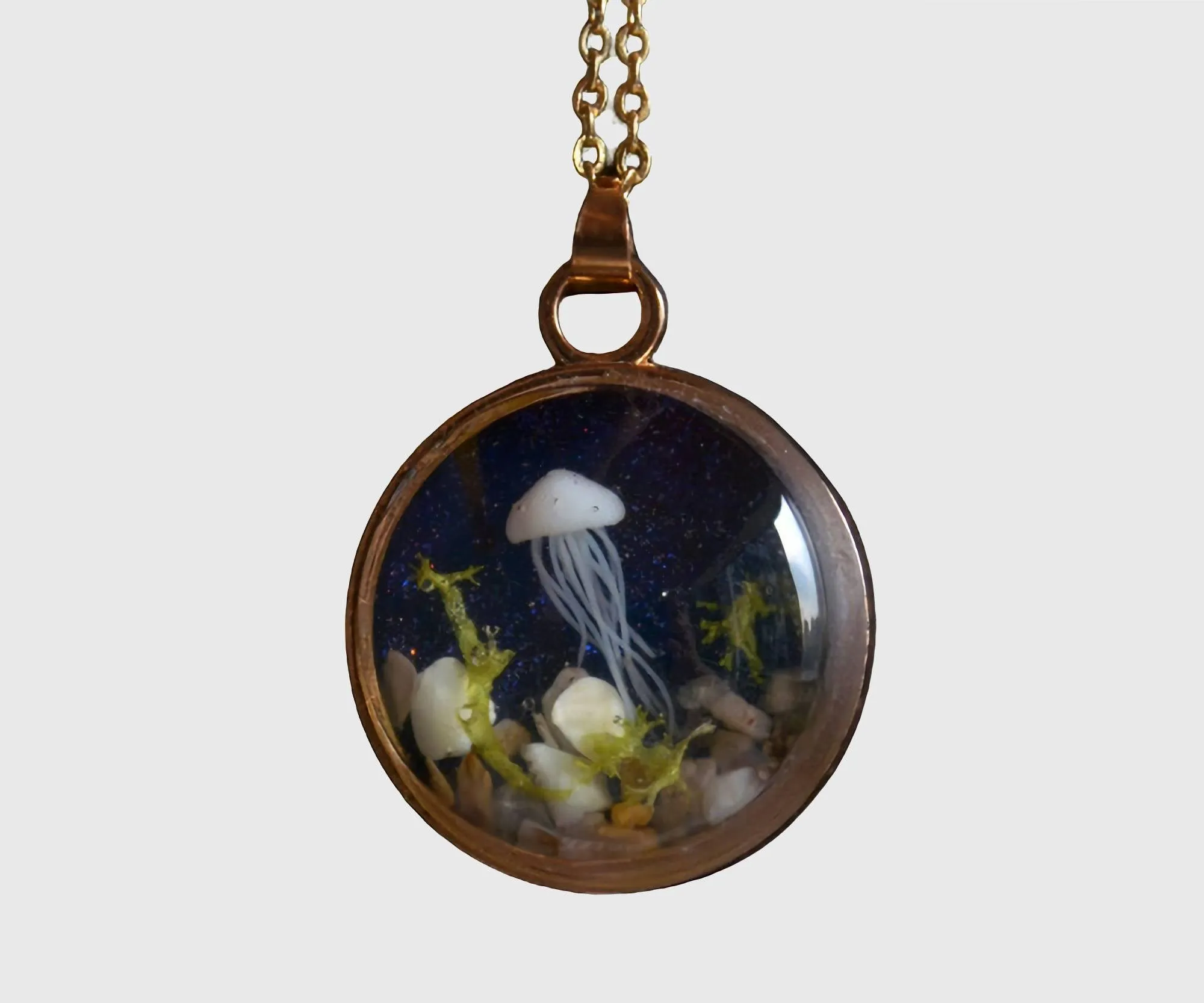 Wandering Jellyfish Necklace