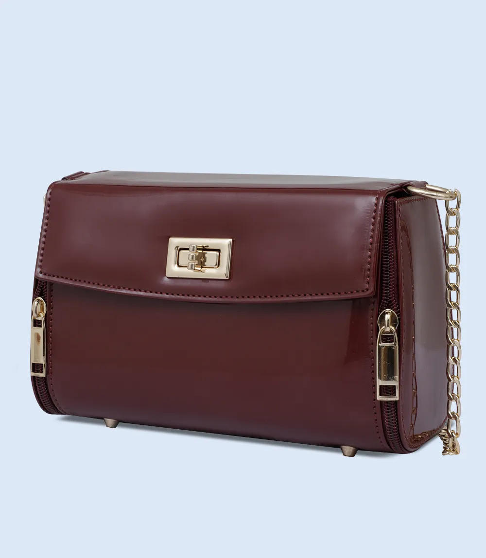 WB2203-MAROON-Women Trendy Bag